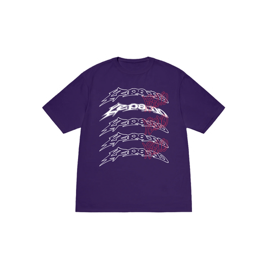 ARCH LOGO TEE PURPLE